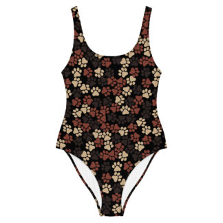 CAMO PAW PRINT One-Piece Swimsuit