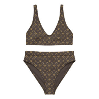 GHITA N FABIO DESIGNER STYLE  high-waisted bikini